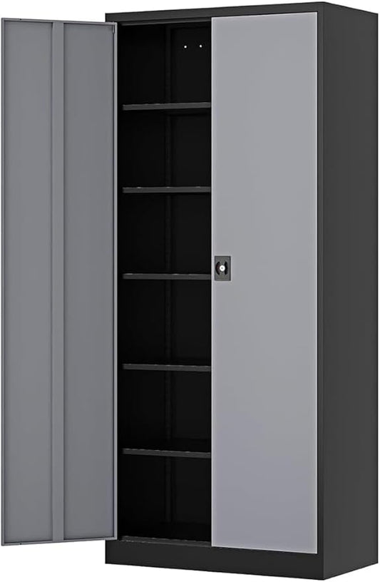 71” Tall Metal Storage Cabinet- Steel File Cabinets by Fesbos