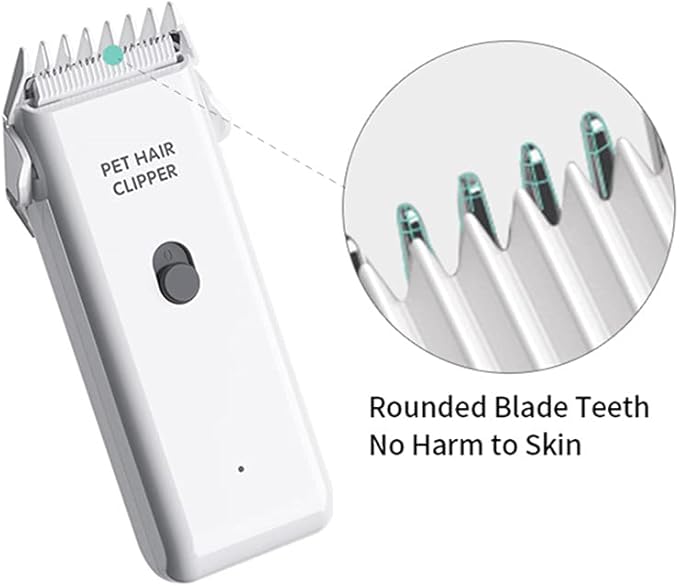 Dog Clippers, Quiet Washable USB Rechargeable Cordless Dog Grooming Kit - Image 3