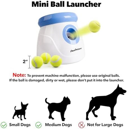 pet prime automatic dog ball thrower launcher for, side view