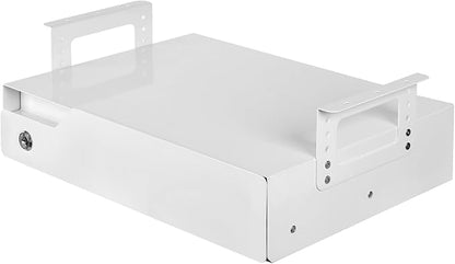 Under Desk Drawer Organizer Lockable, Metal Undermount Table Drawer Upgrade - Image 7