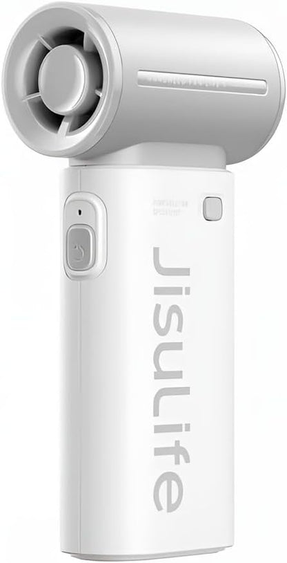 JISULIFE Portable Handheld Fan Life9, Turbo Power High Speed Air, 5 Gear Wind - Image 4