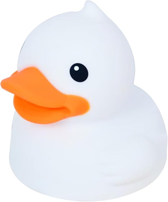 Junlumen Cute Duck Night Light – Soft Silicone Tap Lamp by Unknown