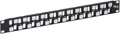 ICC 24 Port Blank Keystone 1U Patch Panel by ICC