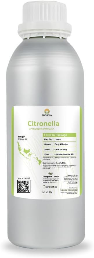 Citronella Essential Oil by NaturePackaged