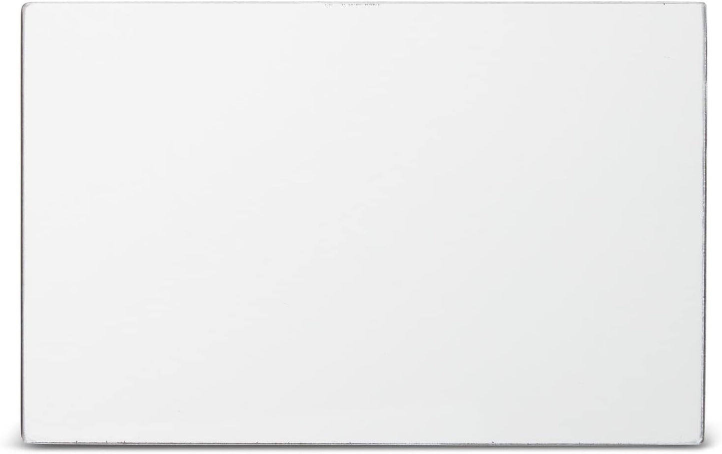 Juvale Locker Mirror Magnetic - 4 x 6 in, Silver Acrylic, Rectangular, Set of 2 - Magnetic Mirror for Locker Accessories & Office Use - Shatterproof & Rounded Corners for School & Office