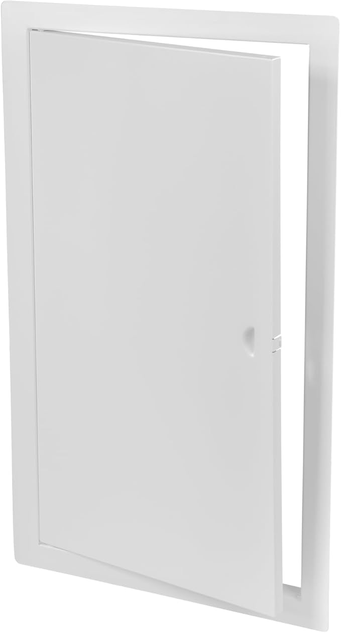 10" x 20" White Metal Access Panel. Service Shaft Door Panel. Plumbing by Unknown