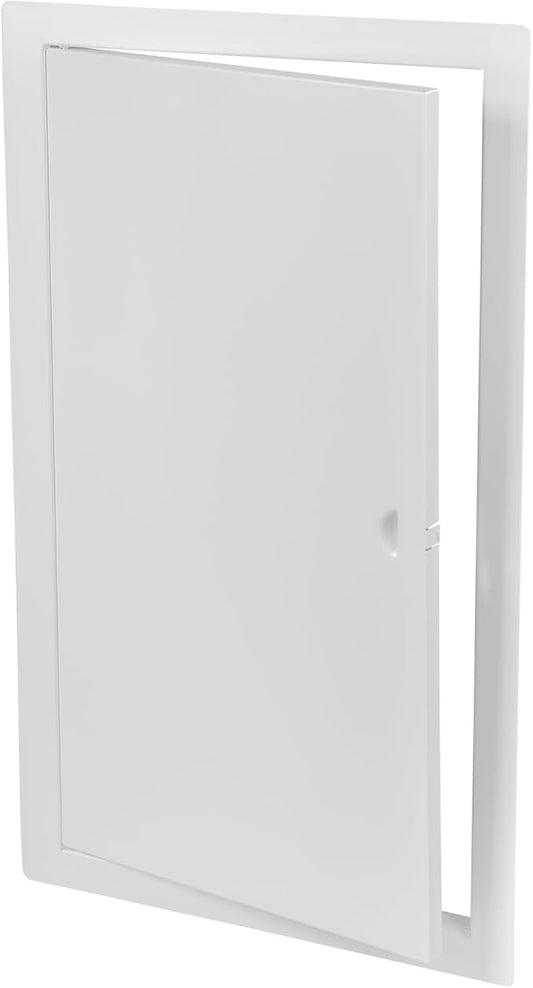 10" x 20" White Metal Access Panel. Service Shaft Door Panel. Plumbing by Unknown