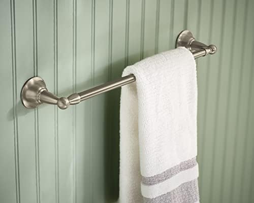 moen dn6893bn 3-piece decorative bath hardware set, close-up detail
