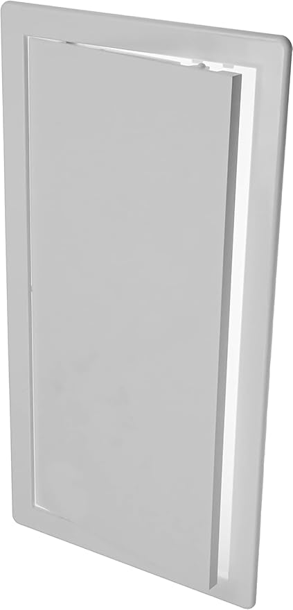 8" x 16" White Plastic Access Panel. Service Shaft Door Panel. Plumbing - Image 8