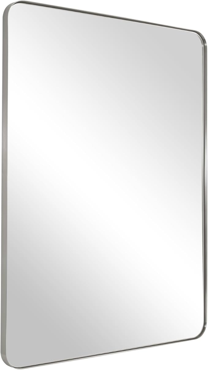 ANDY STAR Brushed Nickel Mirror by ANDYSTAR