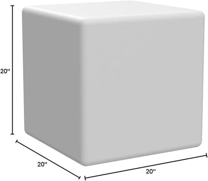 LOFTEK 20-inch LED Lighted Cube Table, Large Cube Chair Light, 16 RGB Colors - Image 10