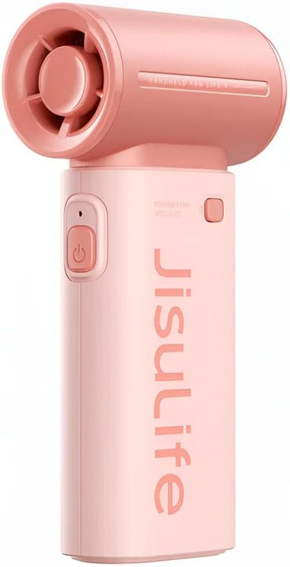 JISULIFE Portable Handheld Fan Life9, Turbo Power High Speed Air, 5 Gear Wind - Image 4