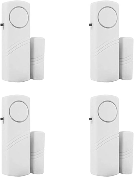 4 Pack Window Alarm Door Magnetic Sensor Alarm by Caoxiong