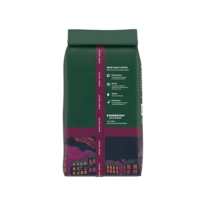 Starbucks Ground Coffee, Dark Roast Coffee, French Roast, 100% Arabica - Image 9