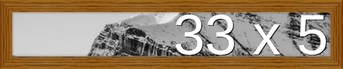 Frame It Easy 33 x 5 Hazel Wood Frame by FrameItEasy