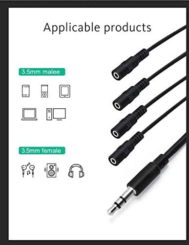 3.5mm Headphone Splitter Cable, ONXE 1/8 Inch AUX Stereo Jack Audio Splitter 1 - Image 6