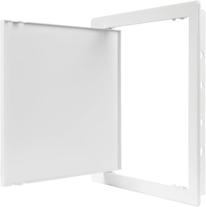 12" x 12" White Plastic Access Panel. Service Shaft Door Panel. Plumbing - Image 7