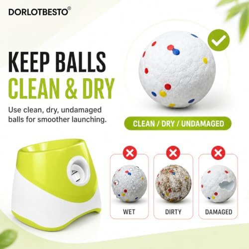 automatic ball launcher for medium dogs, 2.28-inch etpu showing dimensions