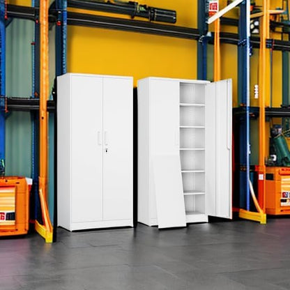 Yizosh Metal Garage Storage Cabinet - Image 6