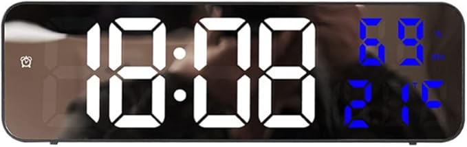 Gigicloud Led Wall Clock, 3 Level Dimmer Brightness Wall Digital Clock by Unknown