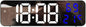 Gigicloud Led Wall Clock, 3 Level Dimmer Brightness Wall Digital Clock by Unknown