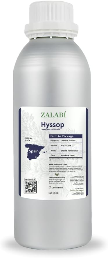 Hyssop Essential Oil by NaturePackaged