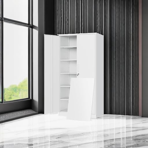 Yizosh Metal Storage Cabinet - Image 5