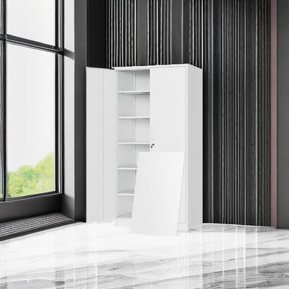 Yizosh Metal Storage Cabinet - Image 5