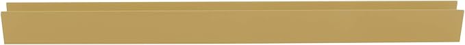 Brixwell SDCD38SB-CCP48-XCP50 Satin Brass 3/8" Fixed Panel Shower Door Deep - Image 4