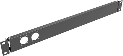 QiaoYoubang 1U Hinged Rack Panel 2D XLR HDMI Audio Rack Mount Panel by Followme