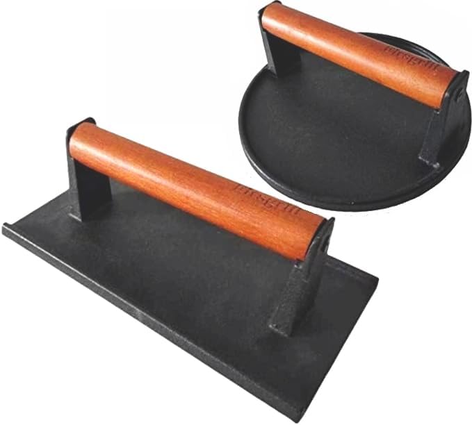 Firsgrill Cast Iron Grill Presses by ProfessionalGrillpartsLiving