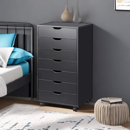 DEVAISE 7-Drawer Chest, Wood Storage Dresser Cabinet - Image 6