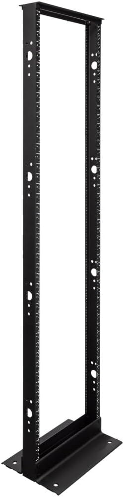 NavePoint 45U 2 Post Open Frame Server Rack by NavePoint