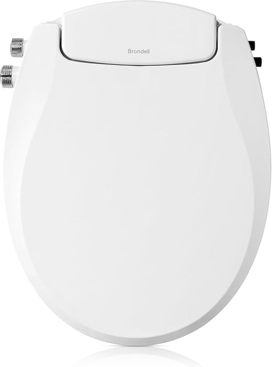 Brondell Bidet Toilet Seat Non-Electric Swash Seat, Fits Round Toilets by Brondell