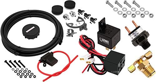 Vixen Air 12V Air Suspension Kit with 200 PSI Compressor and 3 Gallon Tank On...