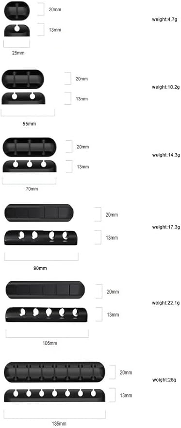 Oakridge™ Cable Organizer Clips - Image 7
