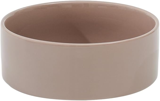 Ceramic 7.3inch Dog Bowl, Food and Water Bowl by Havniva