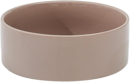 Ceramic 7.3inch Dog Bowl, Food and Water Bowl by Havniva