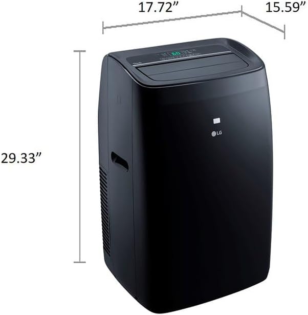 LG 10, 000 BTU Smart Portable Air Conditioner, Cools 450 Sq.Ft., Portable Air - Image 7