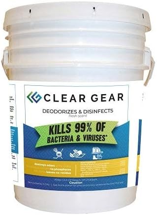 Clear Gear Disinfectant Spray, Mat Cleaner, and Deodorizer by ClearGear
