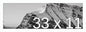 Frame It Easy 33 x 11 White Wood Frame by FrameItEasy