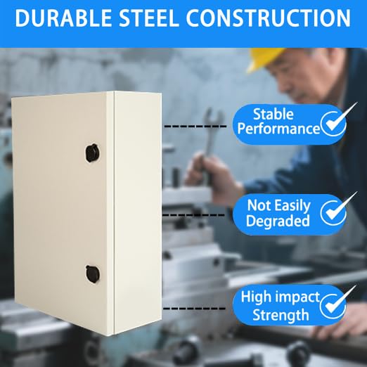 Carbon Steel Enclosure, IP66 Waterproof & Dustproof Electrical Metal Box - Image 4