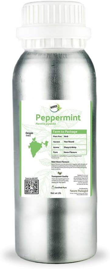 Peppermint Essential Oil by NaturePackaged