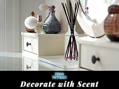Urban Naturals Amber & Lavender Reed Diffuser Scented Sticks Set | Mind & Body - Image 6