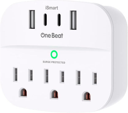 1 Pack Multi Plug Outlet Splitter by OneBeat