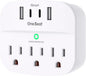 1 Pack Multi Plug Outlet Splitter by OneBeat