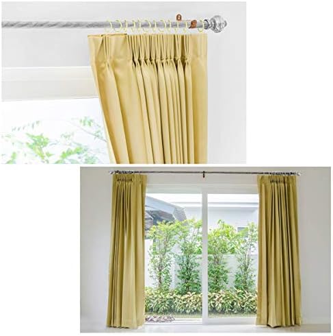 40 Pack Rings Curtain Clips Rustproof Metal Window Drapery Decorative Clips Vintage Heavy Duty Eyelet Curtain Rods Hangers Rings with Hooks, 1.5In Inner Diameter (Gold-Open)