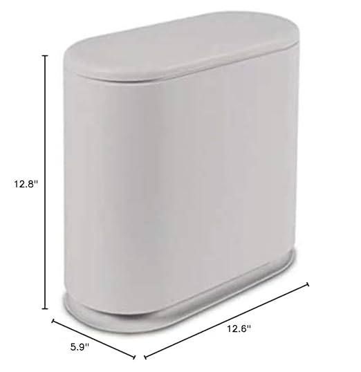 IEEK Slim Plastic Trash Can - Image 6