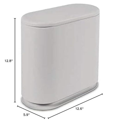 IEEK Slim Plastic Trash Can - Image 6
