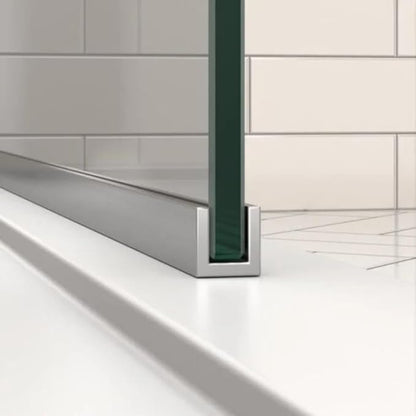 Custom Cut to Size 3/8" Shower Glass Panel - Image 4